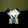 Shiny chibi giratina papercraft