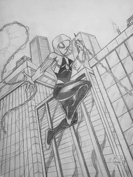 Spider-Gwen pencils