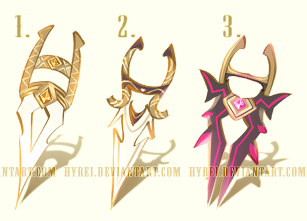 Auction : Weapon Adopt Set 5 [CLOSED]