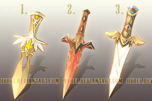 Set Price $10 : Weapon Adopt Set 9 [CLOSED]