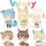 Auction : Voltty Species Set 1 [CLOSED]