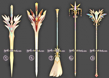 Adoptable : Weapon Adopt Set 28 [CLOSED]