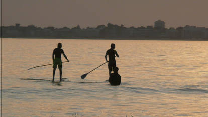 The surfer of L.B