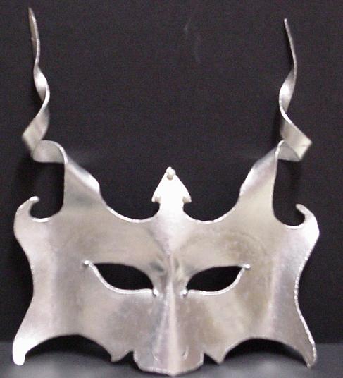 Complete Silver Dragon Mask