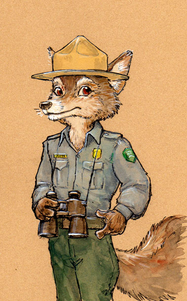 Ranger Ron name tag