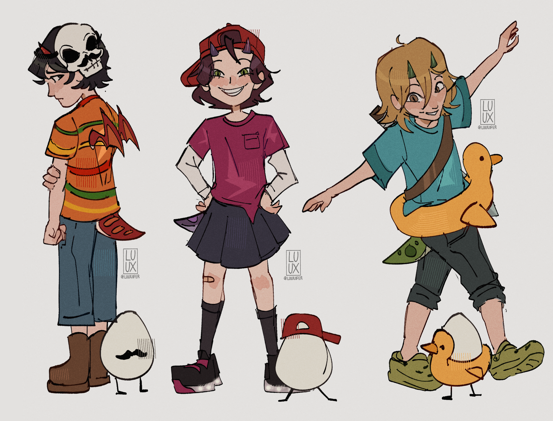 QSMP Eggs by Twokidsonamission on DeviantArt