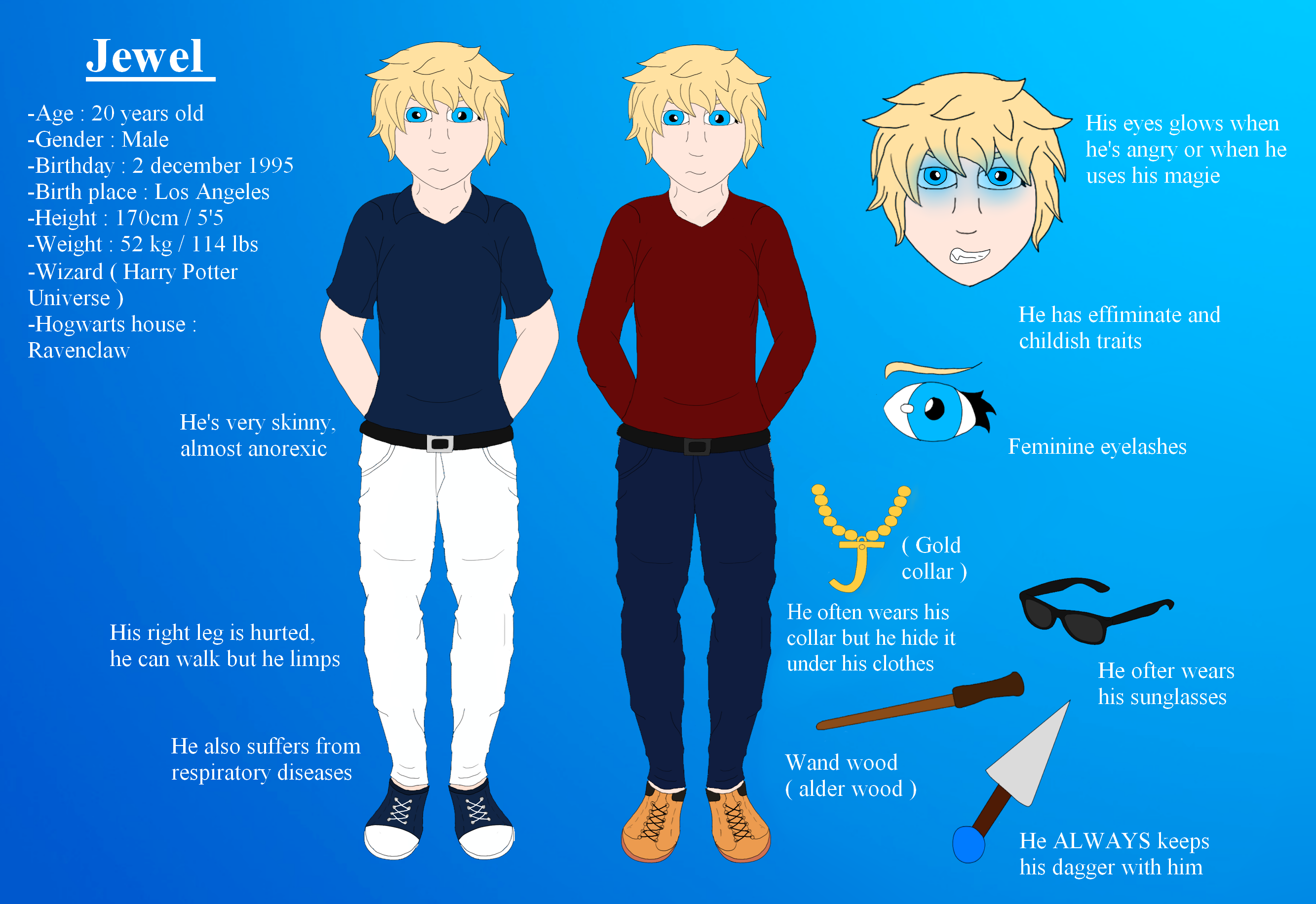 Jewel - Reference sheet ( human )