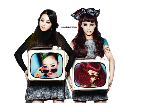 Yubin and Sohee PNG