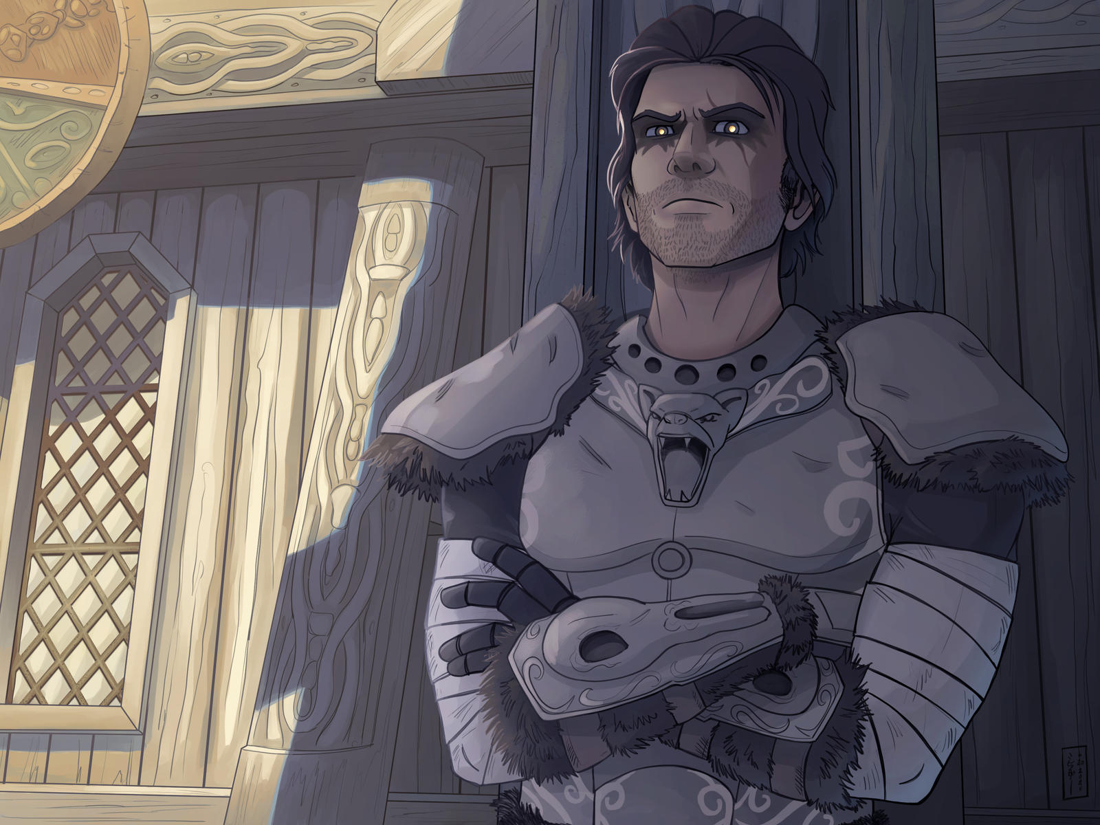 Two Brothers Vilkas By Kytic On DeviantArt two-brothers-vilkas-by-kytic-on-deviantart