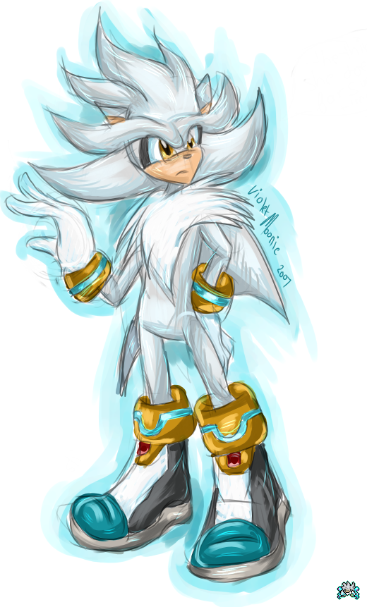 x Silver the hedgehog