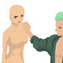 One Piece - Zoro and OC base