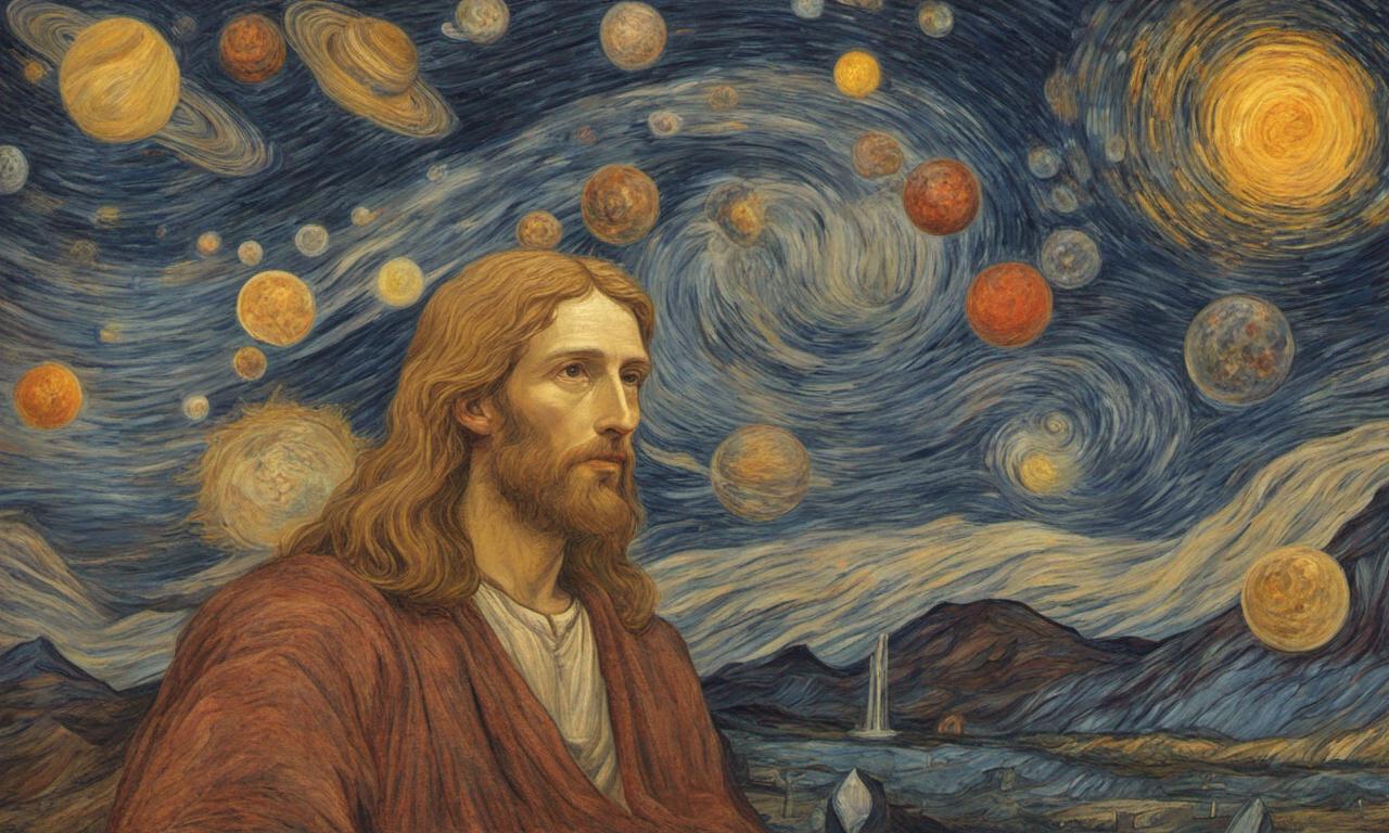 Solar Rocking Jesus Jesus Looking at the Solar System by Noah13442 on DeviantArt