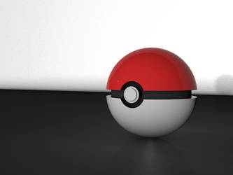 Pokeball 1 - with light and shadow and not spot