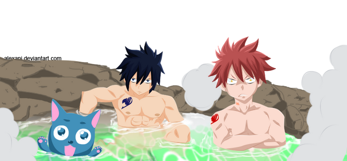 FT 355 - Gray, Natsu and Happy