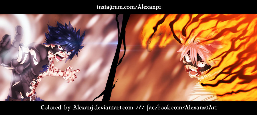 FT 504: Natsu VS Gray by AlexanJ on DeviantArt