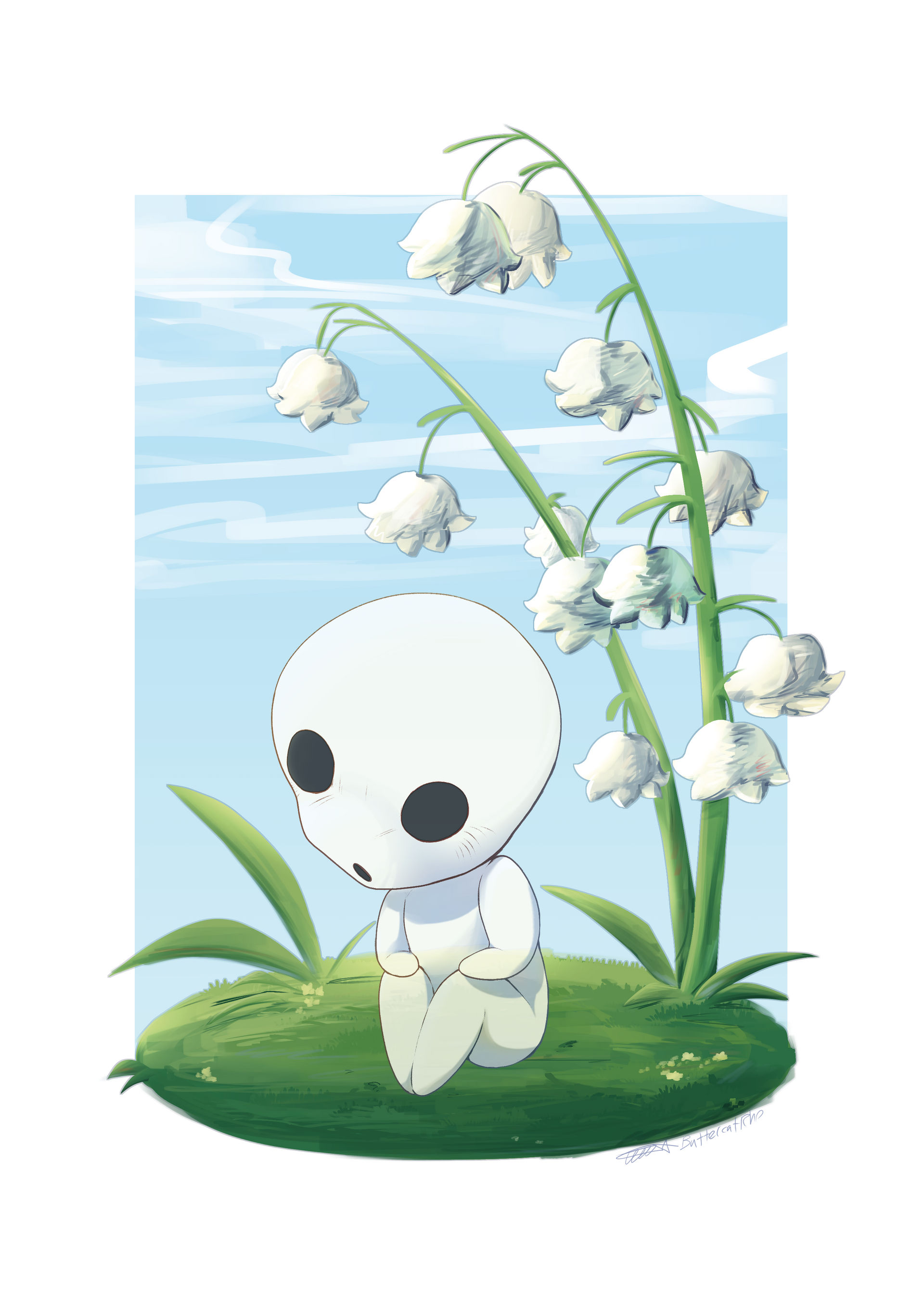 Kodama Vector Kodama by ButtercatRho on DeviantArt