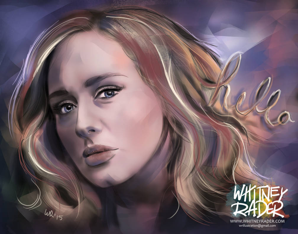 Hello, Adele Color by Ayeri on DeviantArt