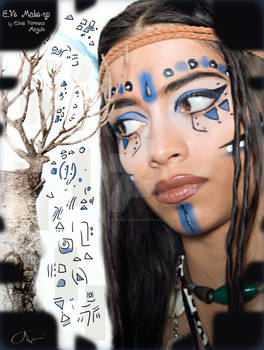 Warrior Princess Tribal Make-up