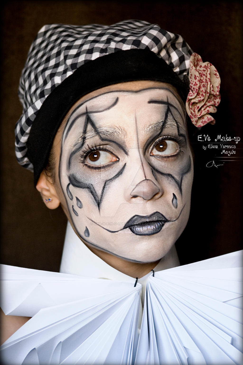 Sad Clown/Mime Show Makeup on DeviantArt
