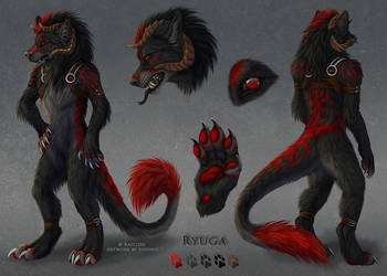 Ryuga wolf form