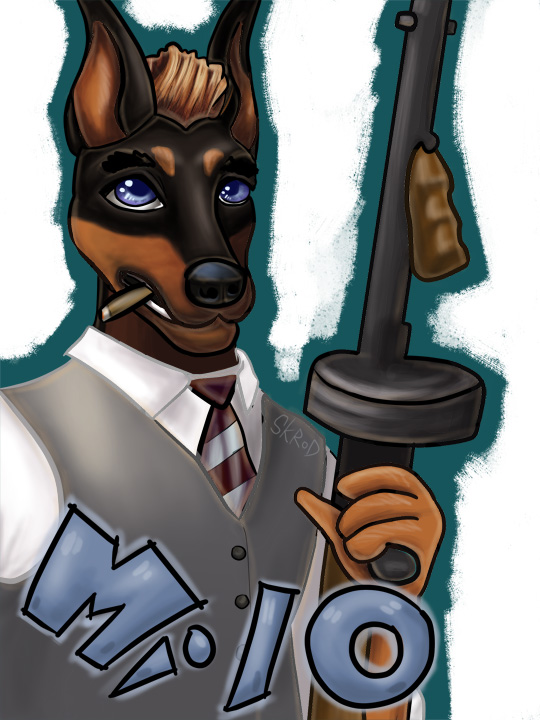 COMMISSION - Milo Vancoufur Badge