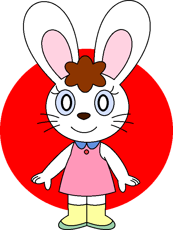Mimi Rabbit with a Red Circle by Blakeharris02 on DeviantArt