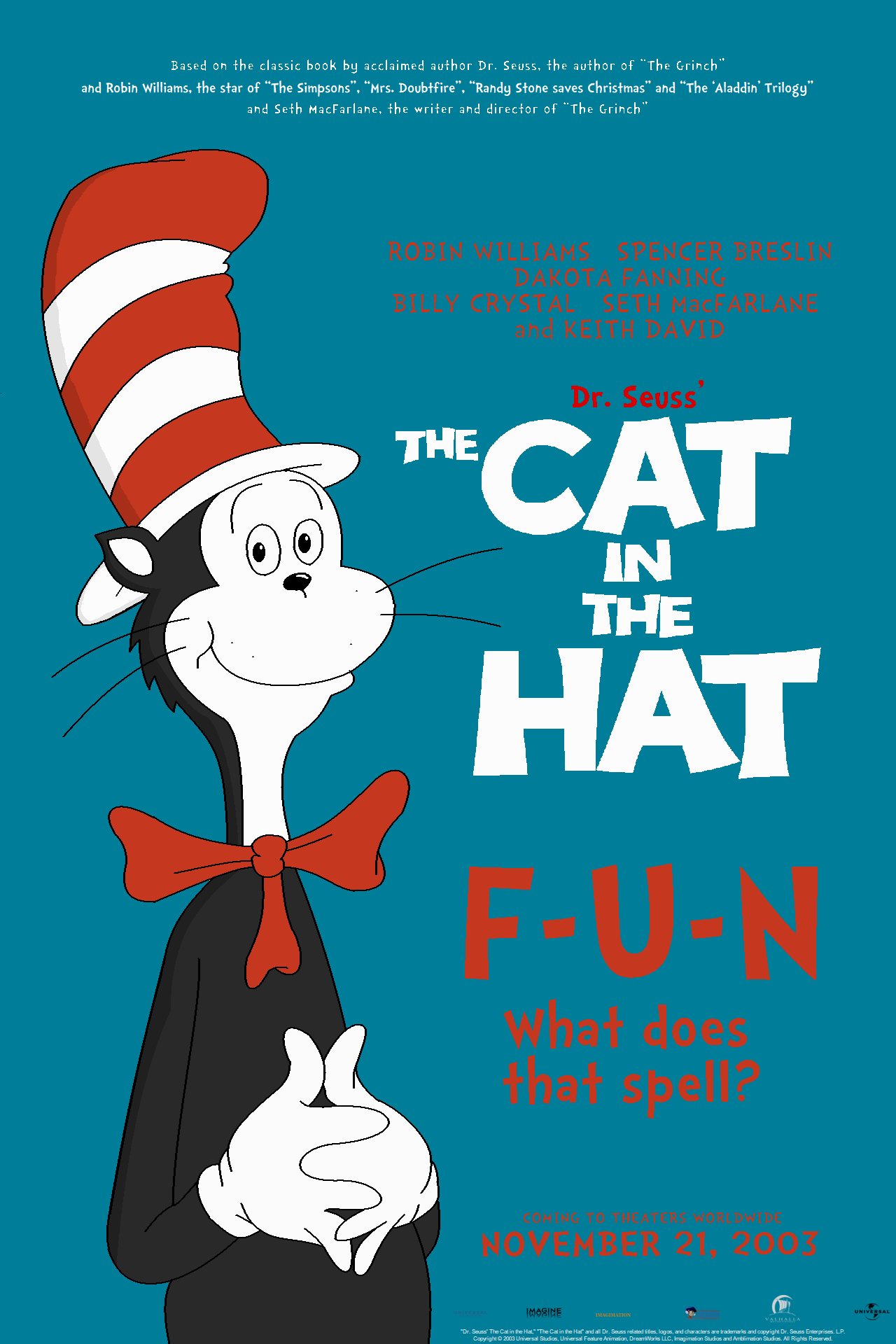 The Cat In The Hat Movie Poster