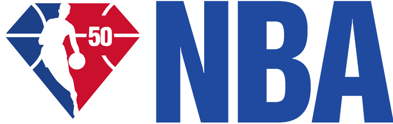 National Basketball Association NBA 50th Anniversary Logo Patch