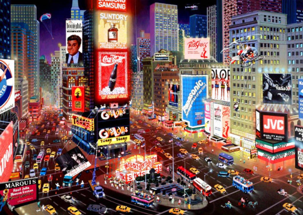 Deviantart Square Y Alexander Chen An Evening in Times Square, NY 2001 by Blakeharris02 on ...