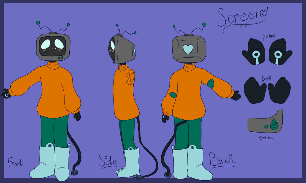 Screeno New Screeno Ref by 13eevee13 on DeviantArt