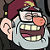 Grunkle Stan laughs by lesleyplz