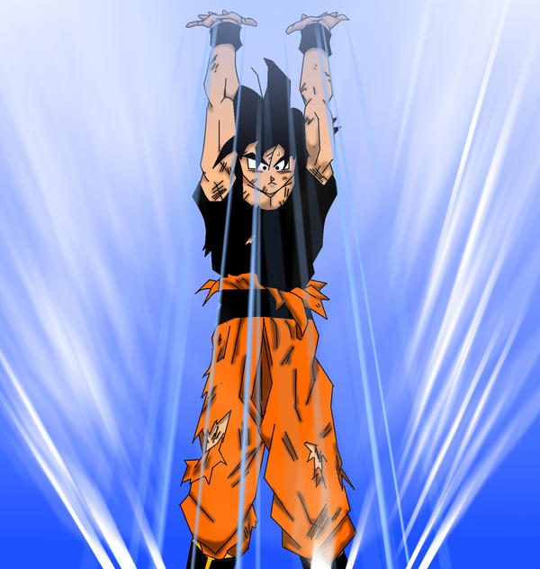 Goku color by RuokDbz98 on DeviantArt