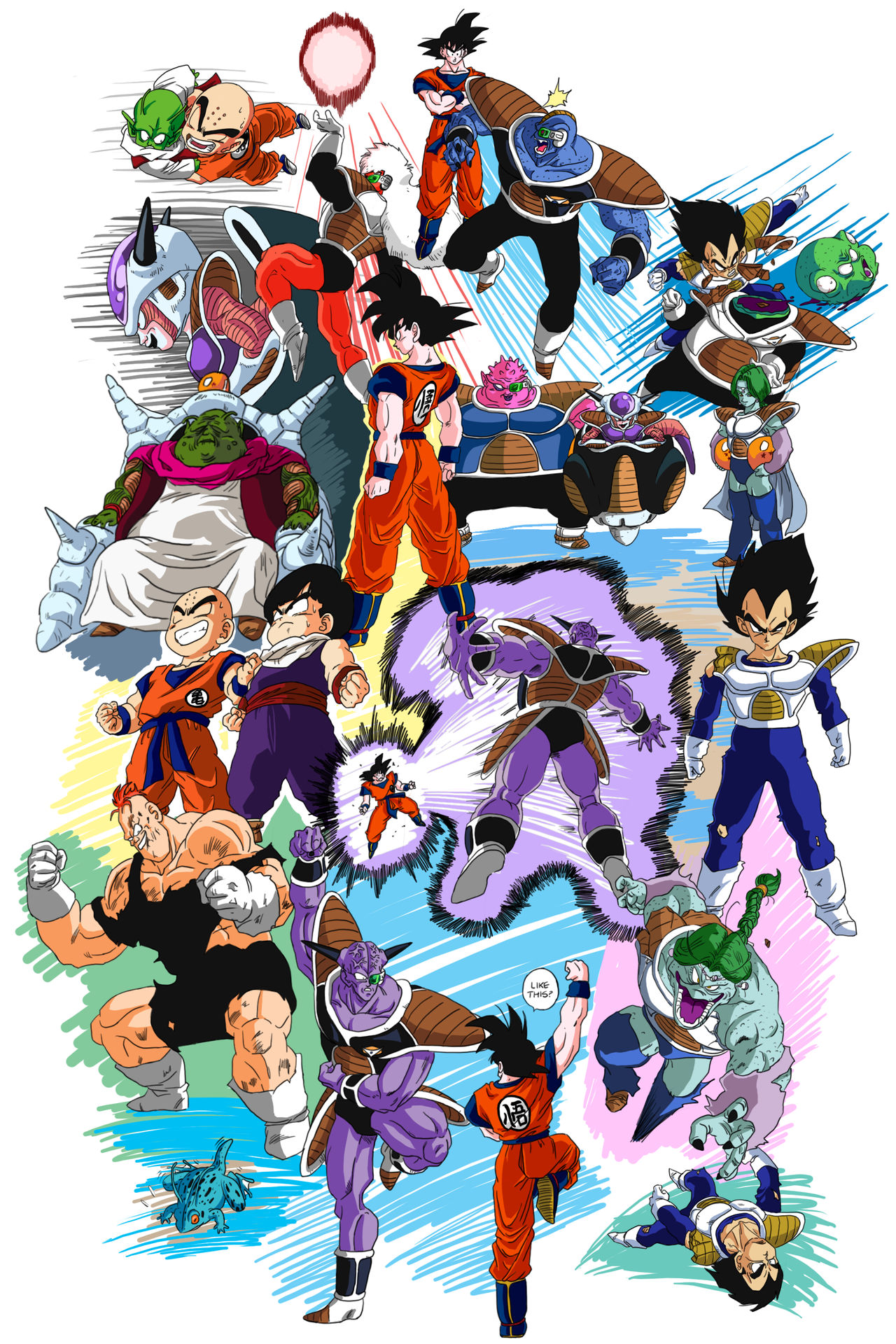 Android Saga by RuokDbz98 on deviantART  Dragon ball z, Anime dragon ball, Dragon  ball