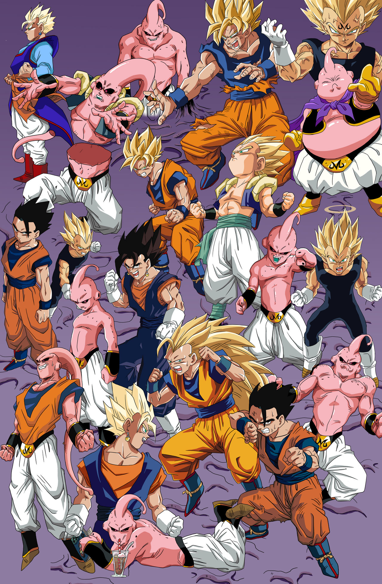 Buu Saga by RuokDbz98 on deviantART