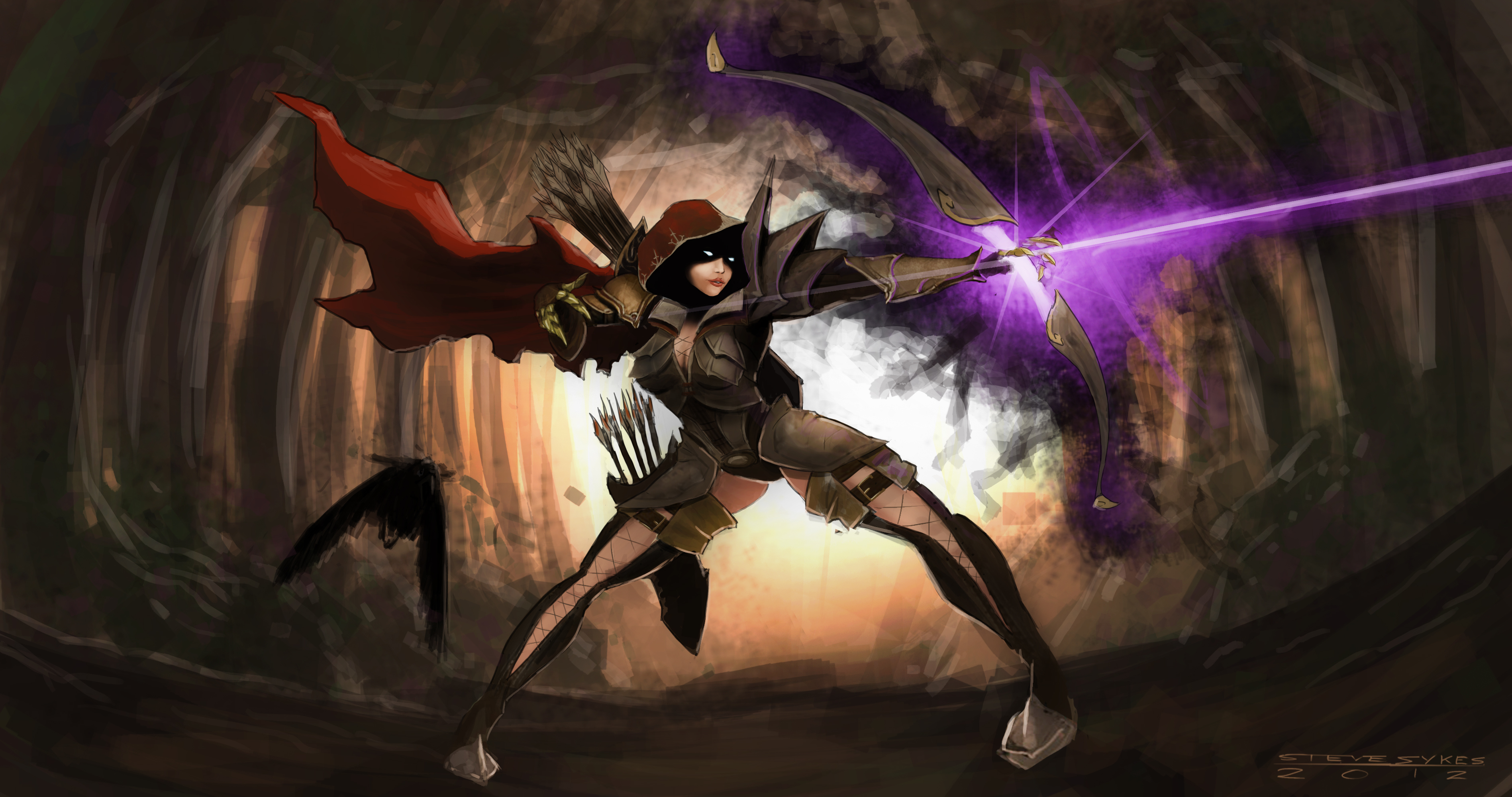 Demon Hunter By Stevesykesart On Deviantart Demon Hunter By Stevesykesart On Deviantart