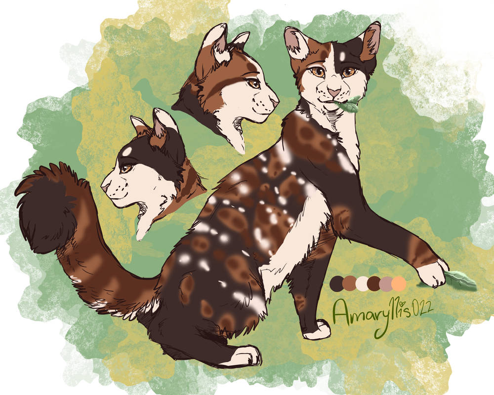 Spottedleaf Paws Day 10: Spottedleaf by Amaryllis022 on DeviantArt