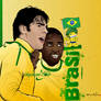 Brasil Kaka feat Robinho