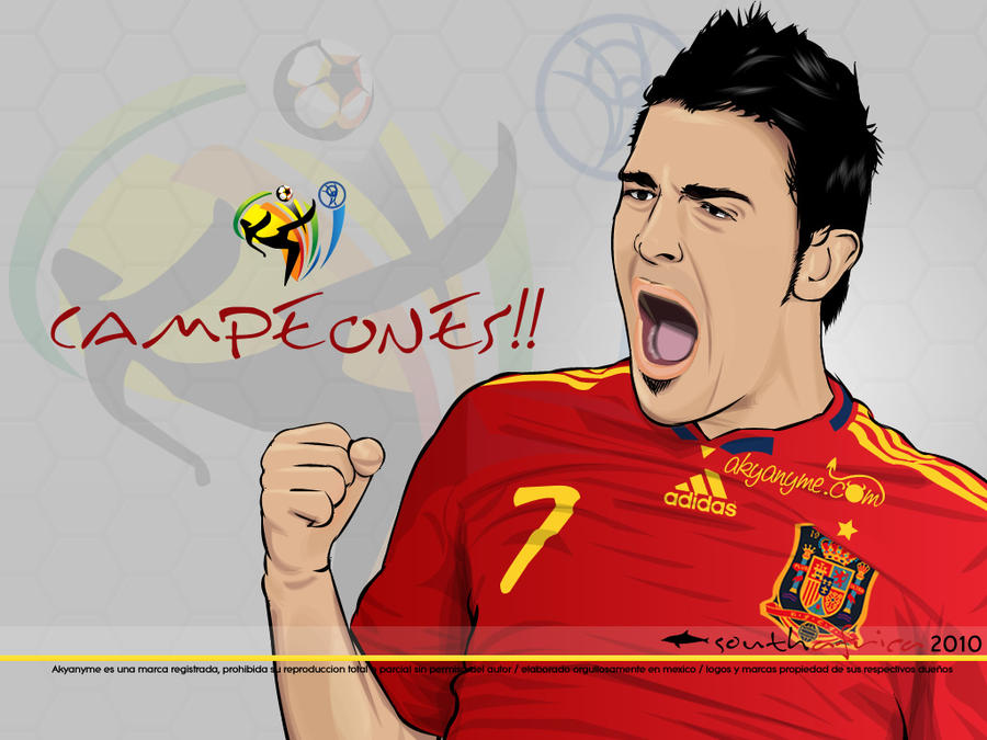 David Villa Campeon