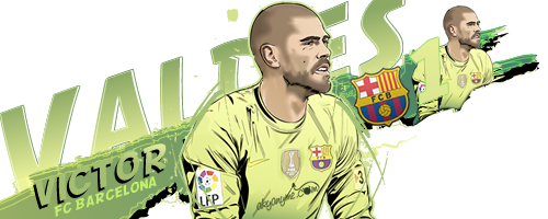 Victor Valdes 1 FC Barcelona