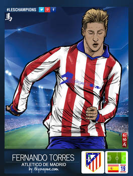 LesChampions: Fernando Torres Atletico de Madrid