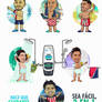 Arte toon Chivas ilustracion