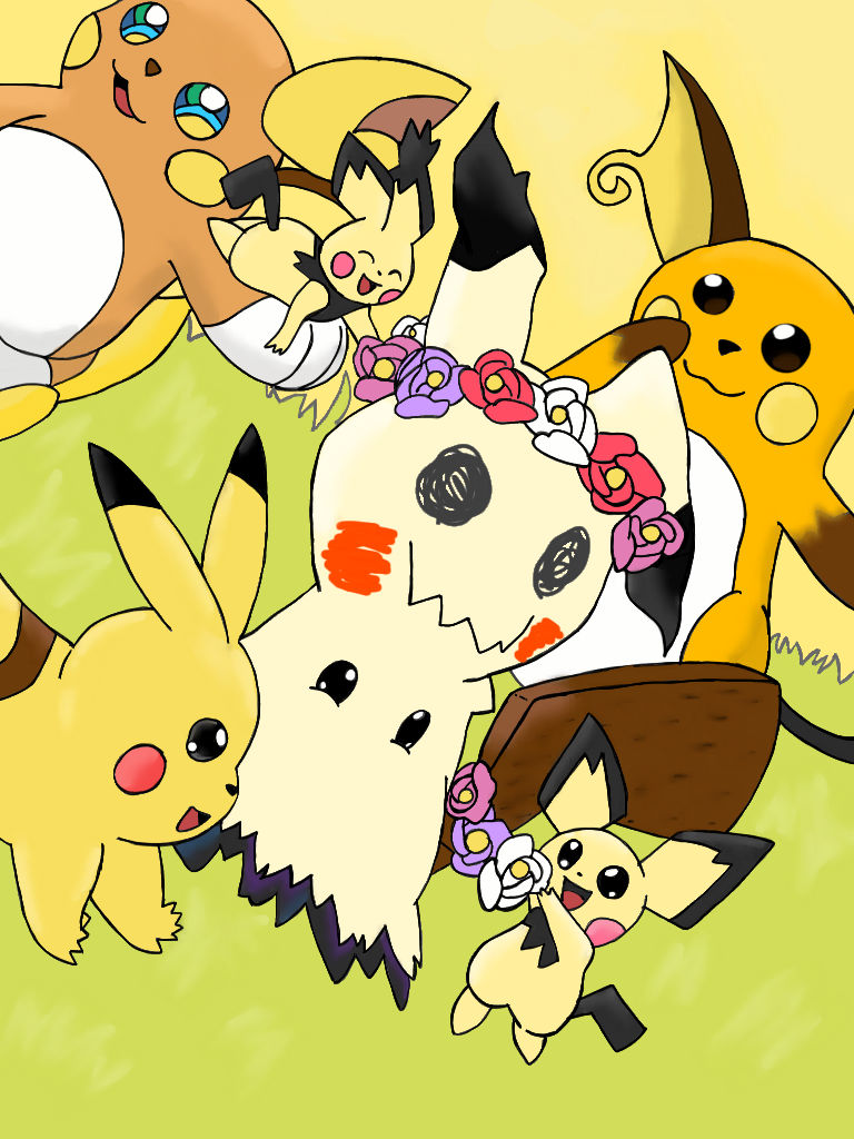 Mimikyu And Friends By Arcanados On DeviantArt Mimikyu and friends by arcanados on deviantart