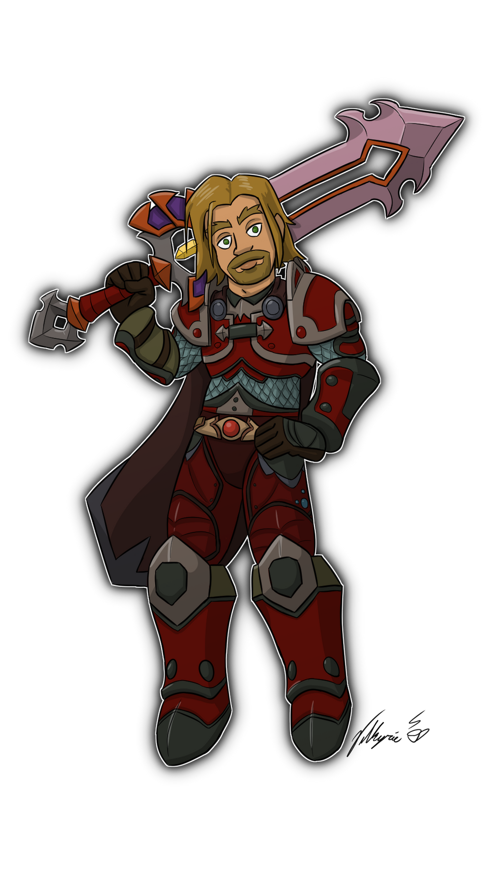 Commission WoW Character by coffeebloodedart on DeviantArt