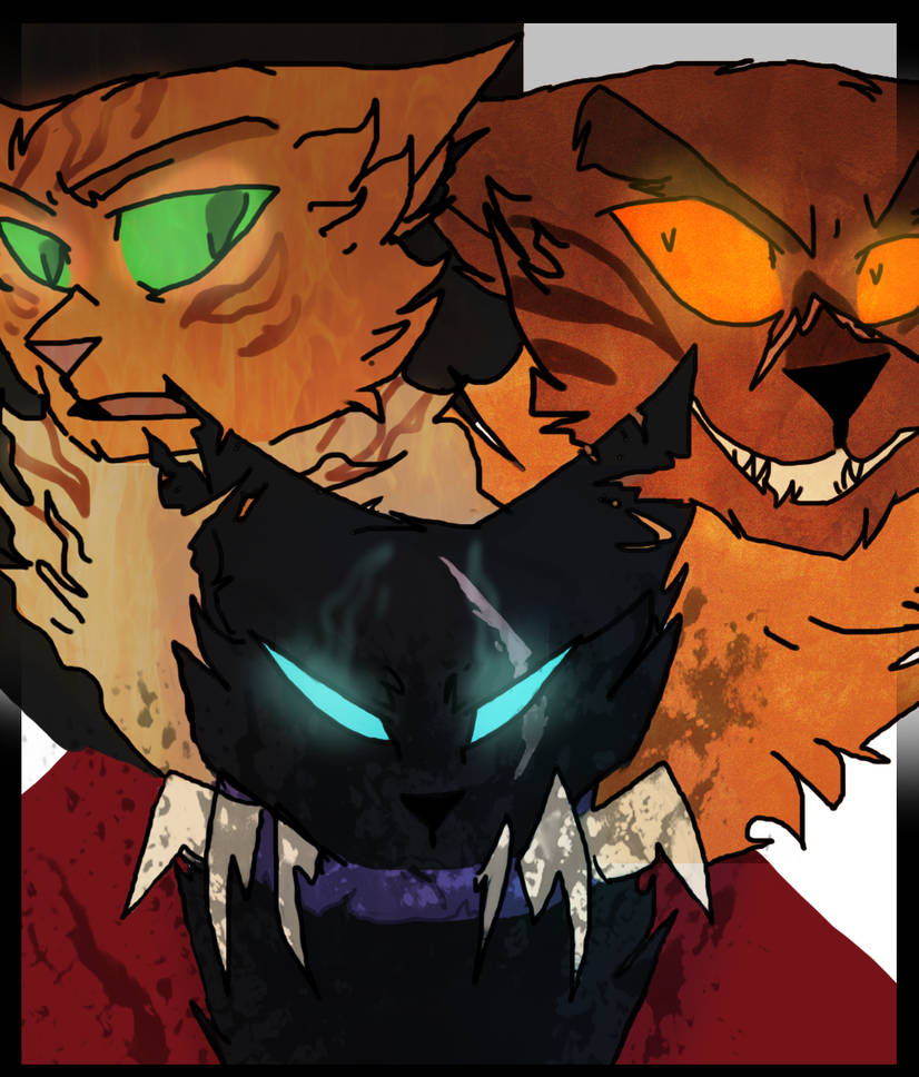 Коты Воители Tigerstar and Scourge