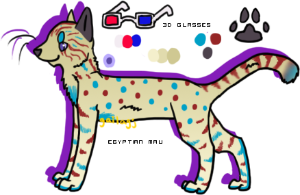 Egyptian Mau design