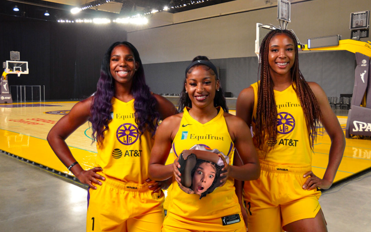 The Sparks have a ball with Maya