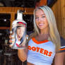 The Lovely Hooters Girls Bottle Maya Up pt 2