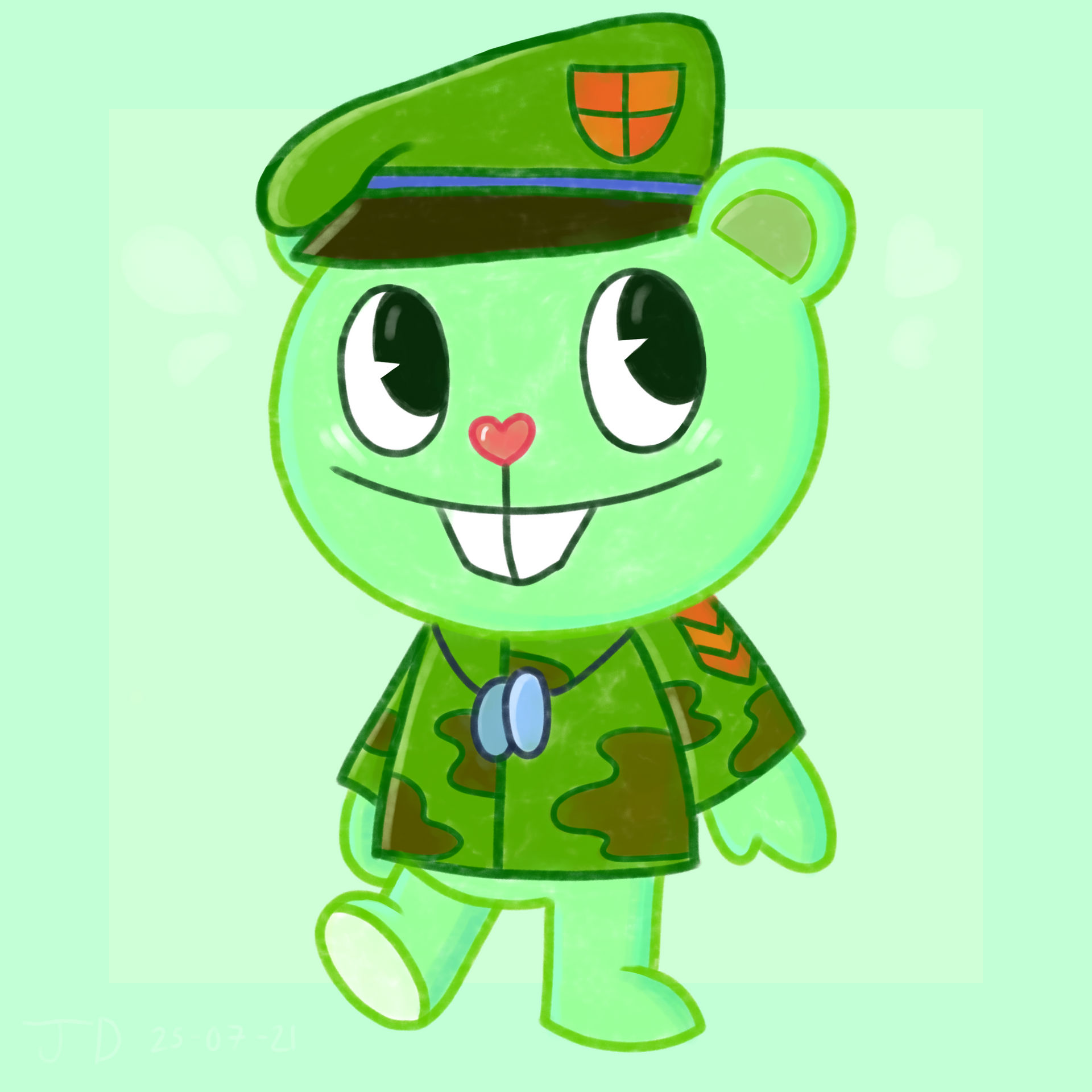 Flippy (HTF) by Avant-08 on DeviantArt