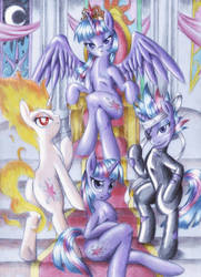 Four Faces of Twilight Sparkle