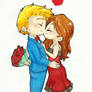 DC: Cute kisses (BarryxIris)